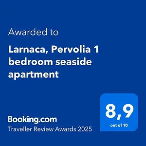 Larnaca, 1 Bedroom Seaside Periwolia